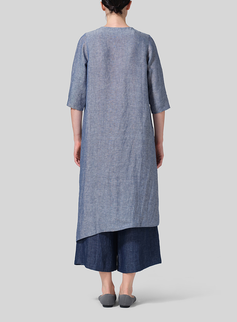 Linen Asymmetrical Tunic