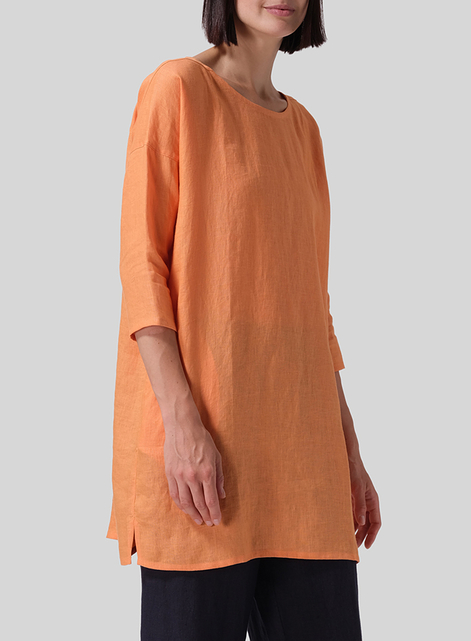 Linen Oversized Top