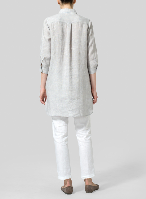 Linen Classic Shirt Tunic