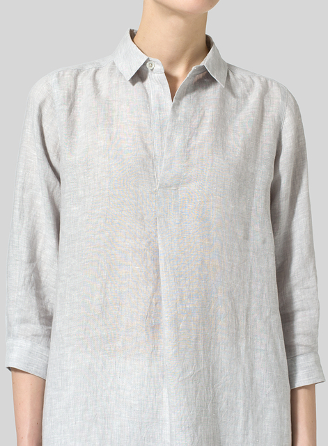 Linen Classic Shirt Tunic