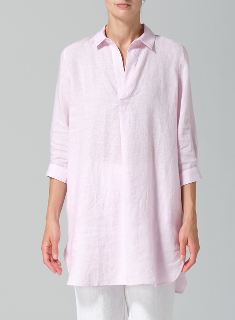 Linen Classic Shirt Tunic
