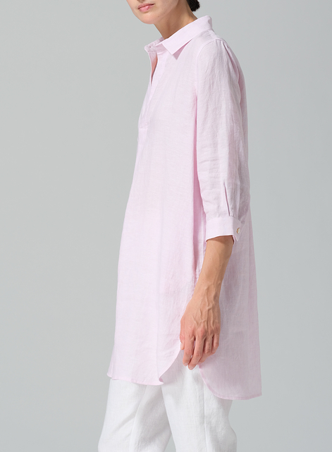 Linen Classic Shirt Tunic