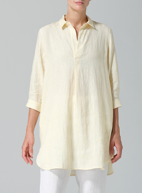 Linen Classic Shirt Tunic