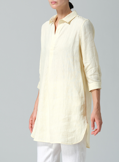 Linen Classic Shirt Tunic