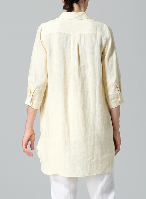 Linen Classic Shirt Tunic