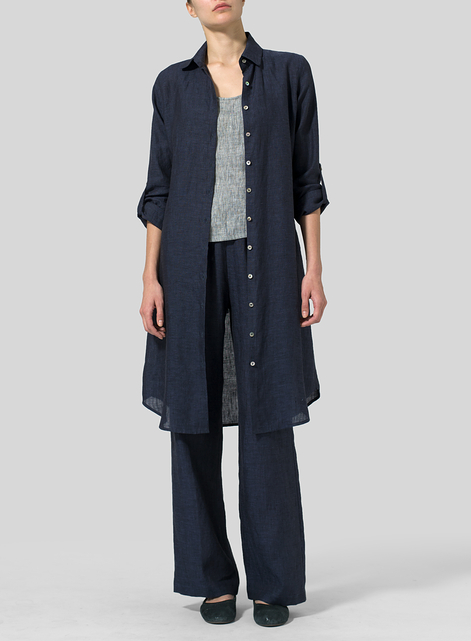 Linen Shirt Dress