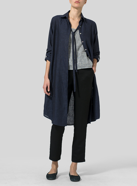 Linen Shirt Dress