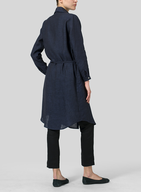 Linen Shirt Dress