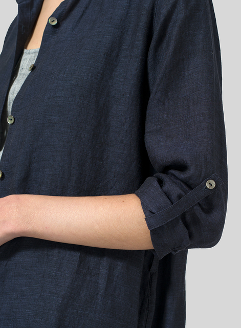 Linen Shirt Dress