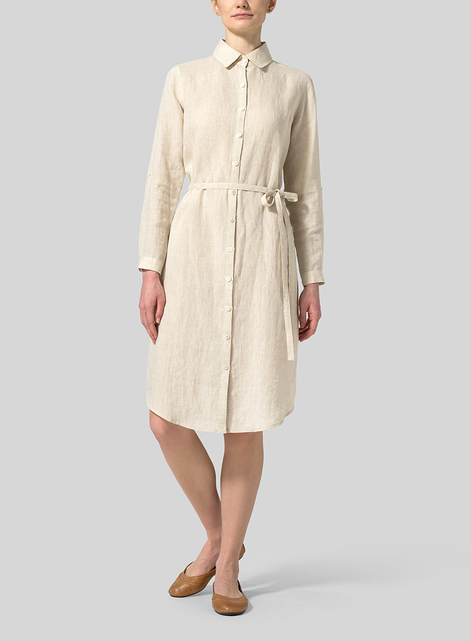 Linen Shirt Dress