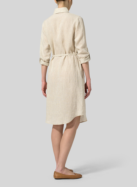 Linen Shirt Dress