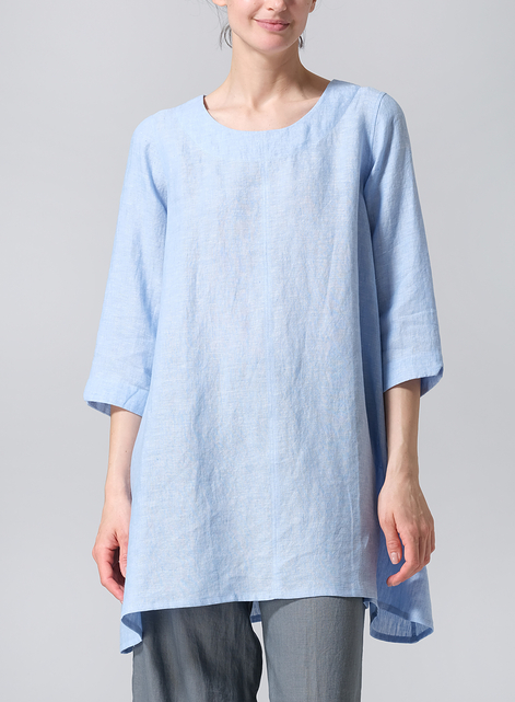 Linen Classic A-Line Tunic