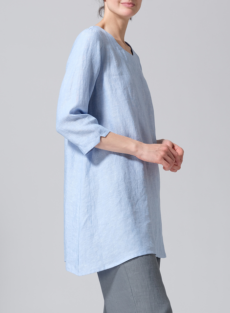 Linen Classic A-Line Tunic