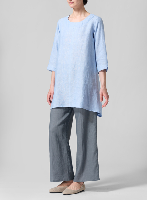 Linen Classic A-Line Tunic