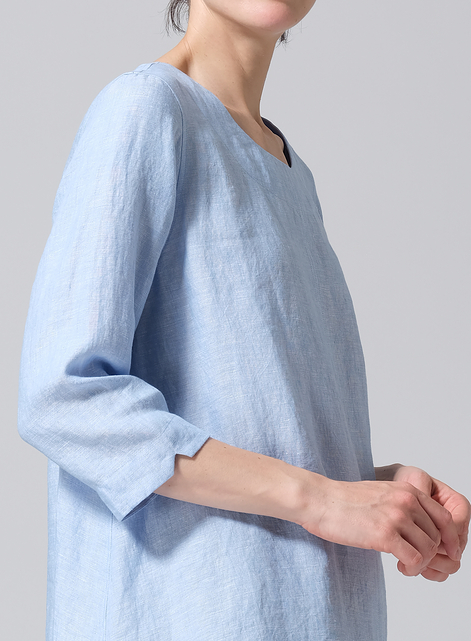 Linen Classic A-Line Tunic
