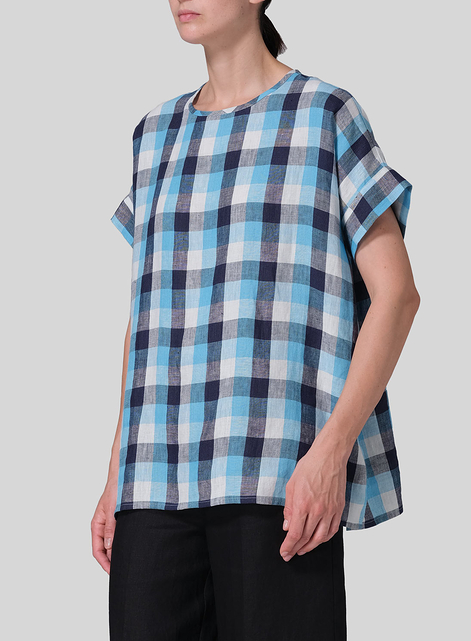 Linen Dolman Sleeves Relaxed Fit Top