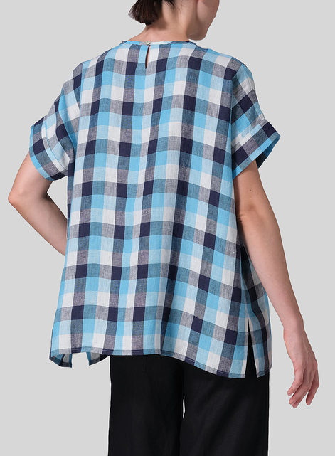 Linen Dolman Sleeves Relaxed Fit Top