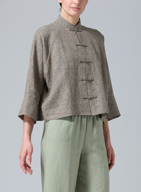 Pure Linen Suit Jacket