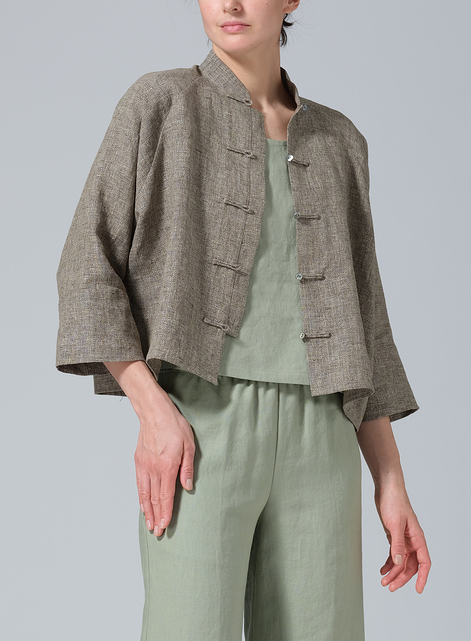 Pure Linen Suit Jacket