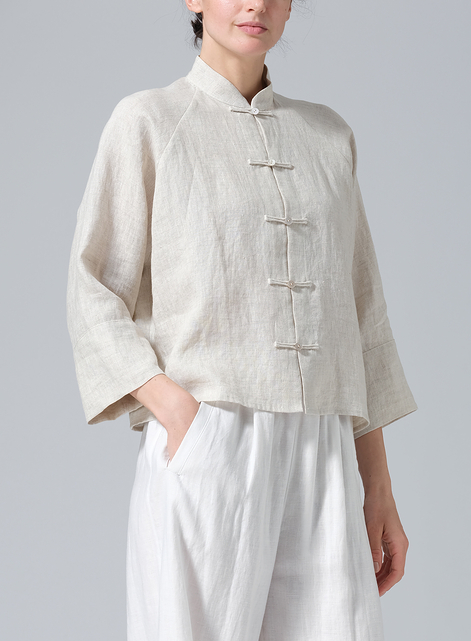 Pure Linen Suit Jacket
