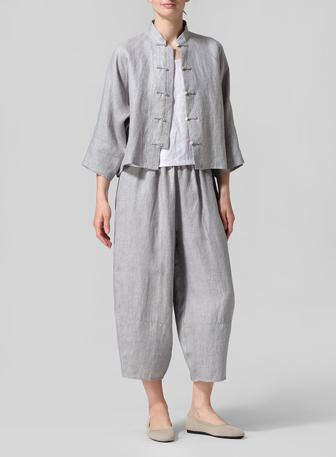 Pure Linen Suit Jacket