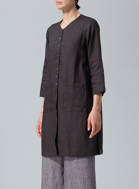 Linen Versatile Midi Top