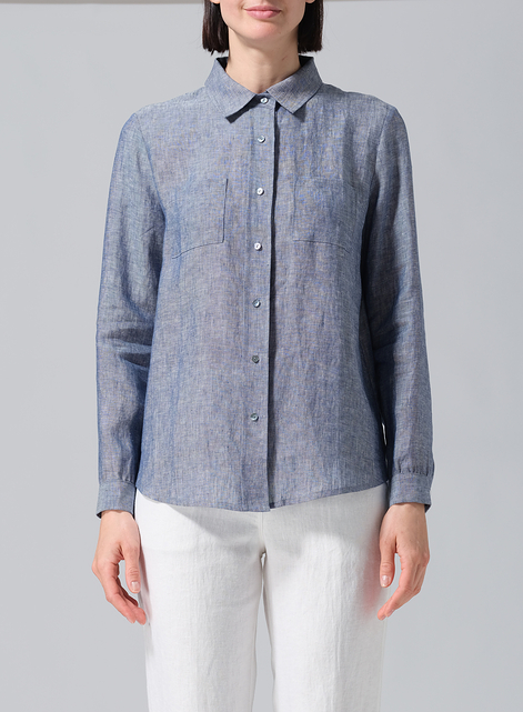 Linen Classic Long Sleeve Shirt
