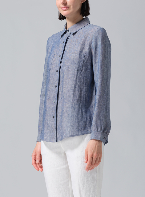 Linen Classic Long Sleeve Shirt