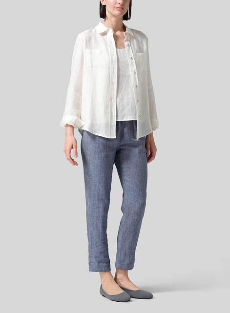 Linen Classic Long Sleeve Shirt