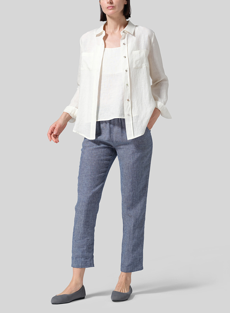 Linen Classic Long Sleeve Shirt