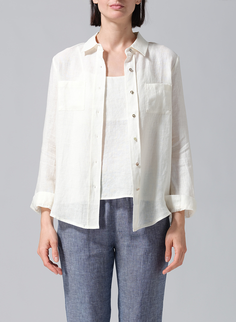 Linen Classic Long Sleeve Shirt