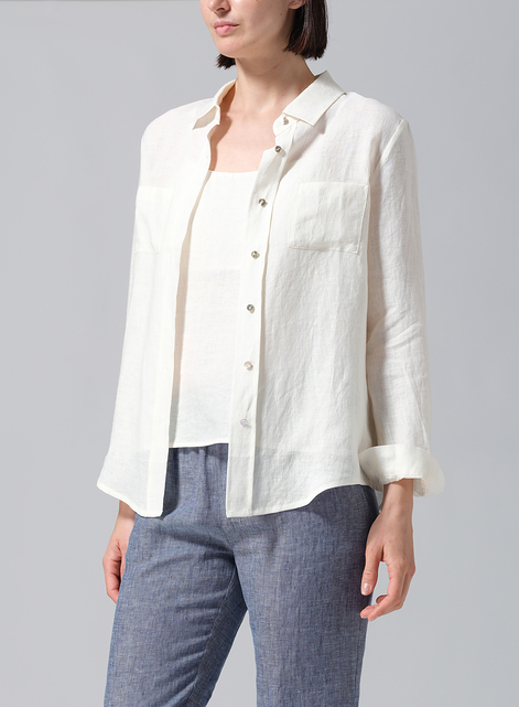Linen Classic Long Sleeve Shirt