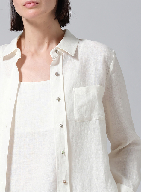 Linen Classic Long Sleeve Shirt