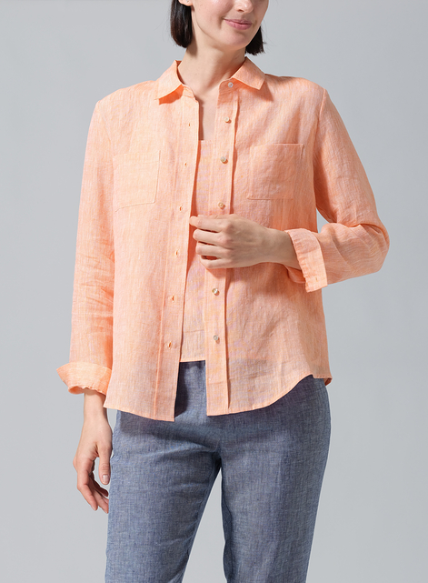 Linen Classic Long Sleeve Shirt