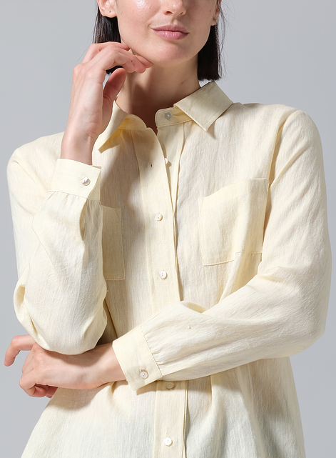 Linen Classic Long Sleeve Shirt