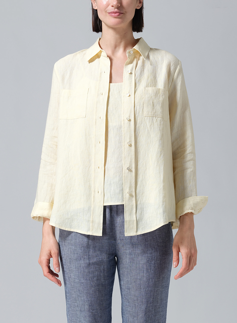 Linen Classic Long Sleeve Shirt