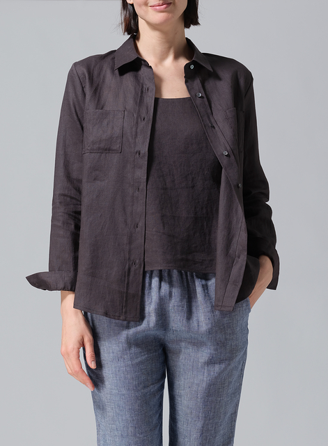 Linen Classic Long Sleeve Shirt