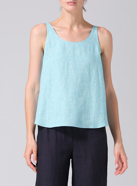 Linen Thin Strap Cami