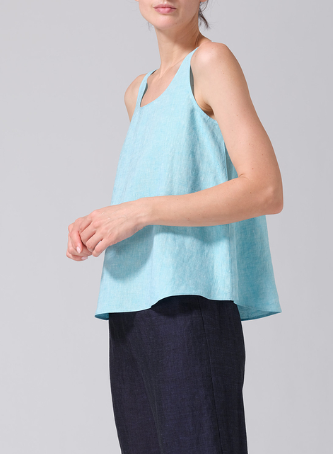 Linen Thin Strap Cami
