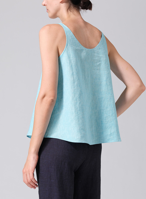 Linen Thin Strap Cami