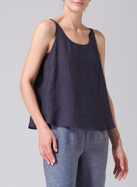 Linen Thin Strap Cami