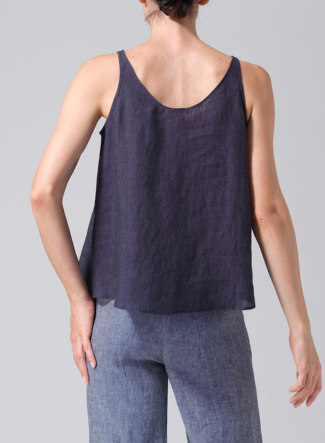 Linen Thin Strap Cami