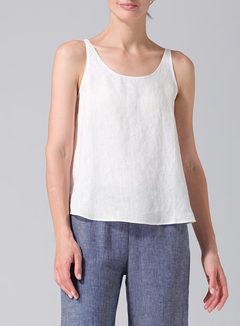 Linen Thin Strap Cami