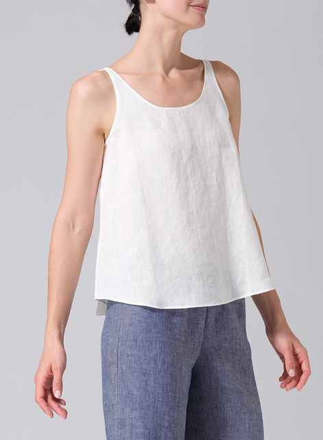 Linen Thin Strap Cami