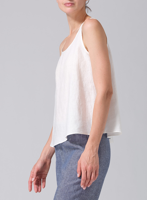 Linen Thin Strap Cami
