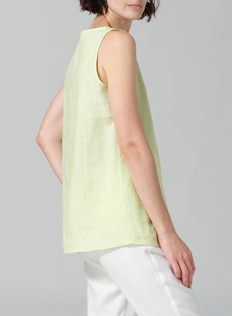 Linen Long Cami