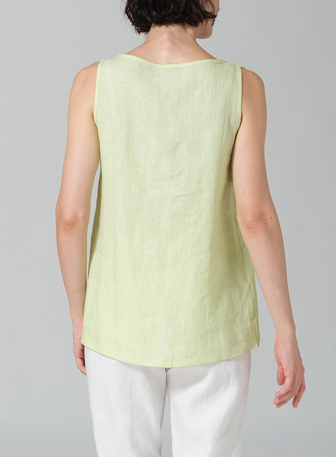 Linen Long Cami