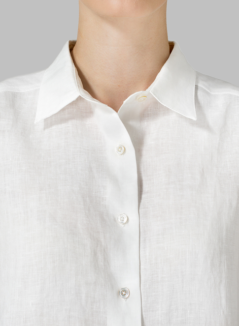 Light Weight Linen Sleeveless A-shape Top