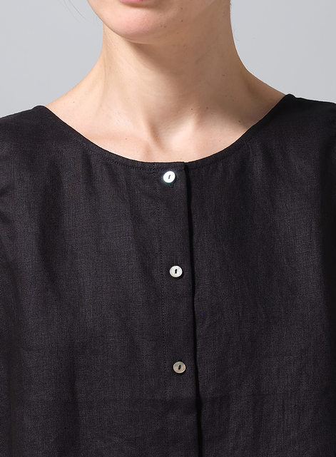 Linen Sleeveless Top Tank