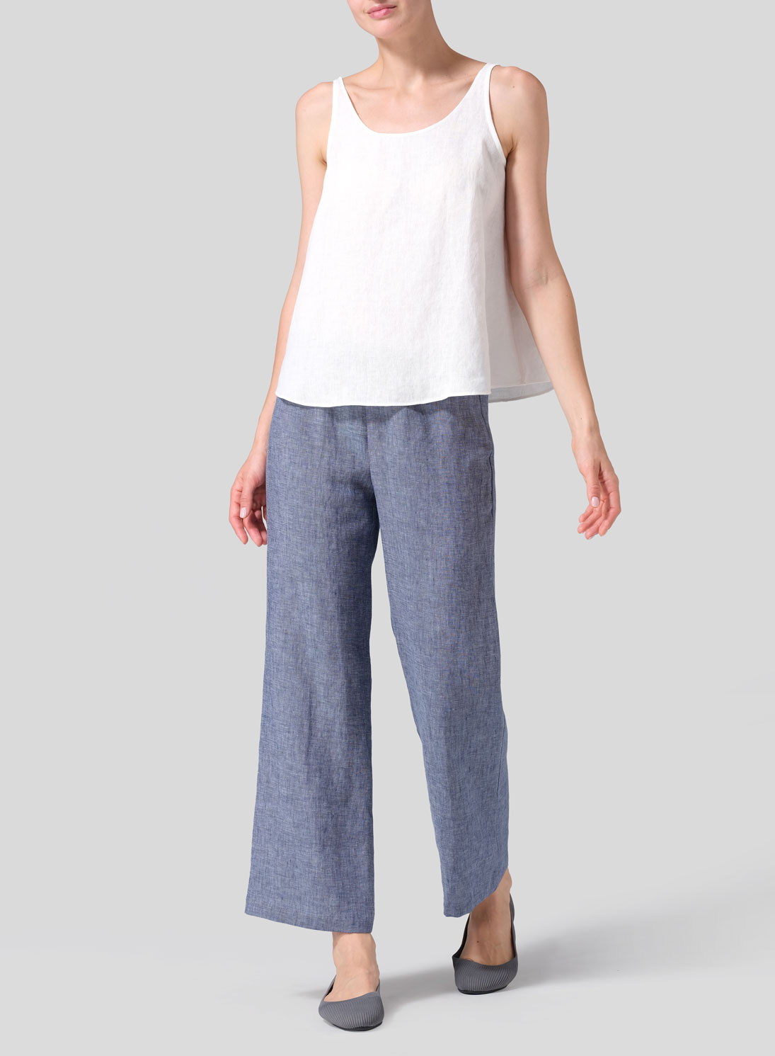 Linen Thin Strap Cami